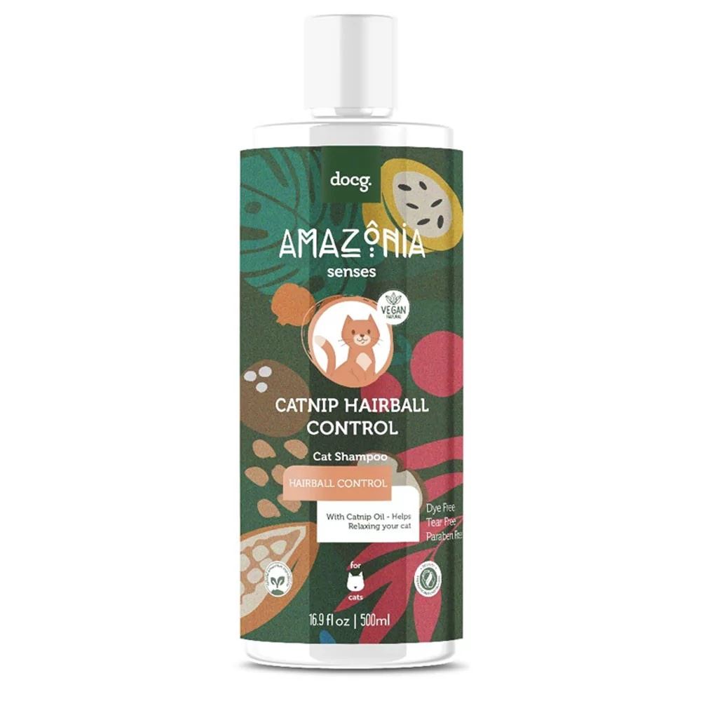 Shampoo para Gatos Amazonia Senses Hairball Control 500ml